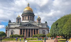 Большое путешествие в Петербург (зима)