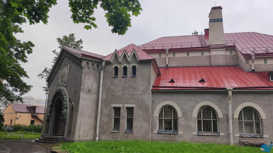 Парк и библиотека усадьбы Института экспериментальной медицины Парк и библиотека усадьбы Института экспериментальной медицины